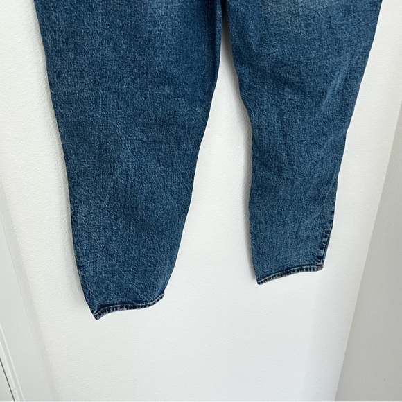 Abercrombie & Fitch The Skinny High Rise Jeans Distressed Medium Wash Size 36 - Picture 9 of 11